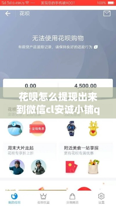 花呗怎么提现出来到微信cl安诚小铺qa助富掌柜，花呗怎么提现出来