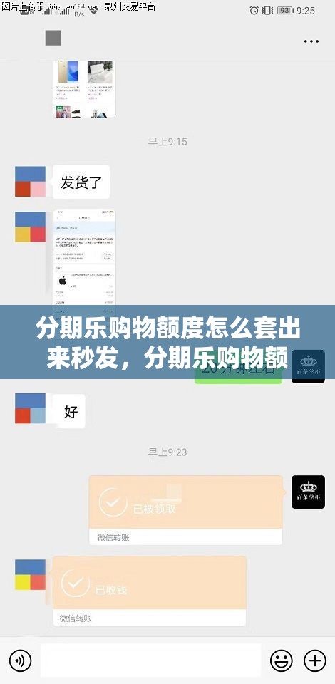 分期乐购物额度怎么套出来秒发，分期乐购物额度怎么刷出来