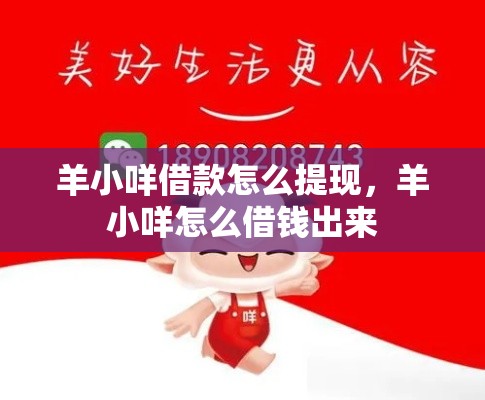 羊小咩借款怎么提现，羊小咩怎么借钱出来