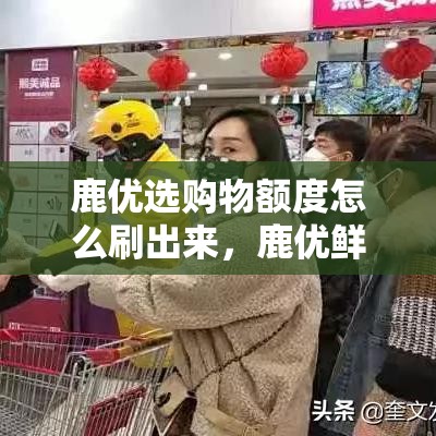 鹿优选购物额度怎么刷出来，鹿优鲜百度百科