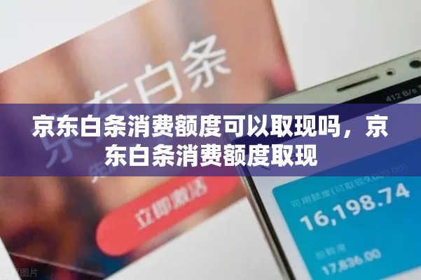 京东白条消费额度可以取现吗，京东白条消费额度取现