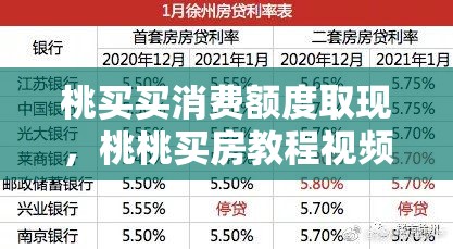 桃买买消费额度取现，桃桃买房教程视频