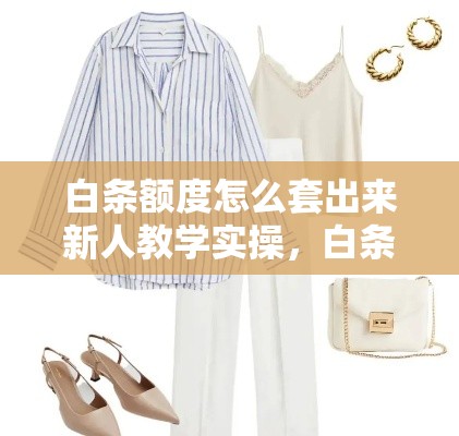 白条额度怎么套出来新人教学实操，白条额度套现方法